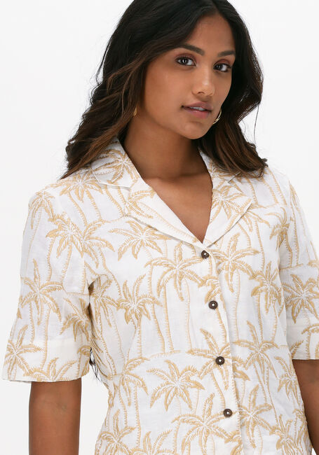 Zand SCOTCH & SODA Blouses EMBROIDERED LINEN HAWAIIAN SHIRT - large