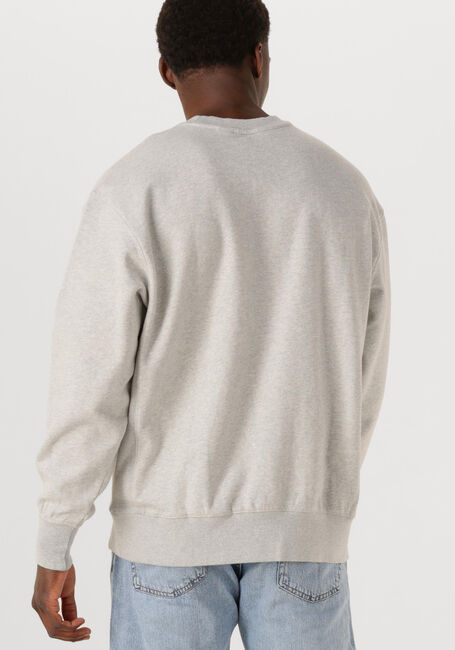 Lichtgrijze LEVI'S Sweater AUTHENTIC CREW - large