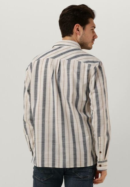 Gebroken wit ANERKJENDT Casual overhemd AKLEIF L/S STRIPE SHIRT - large