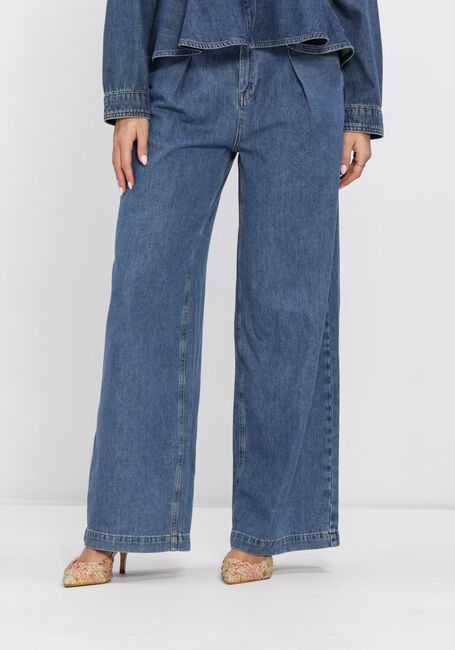 Blauwe INWEAR Wide jeans DOPHINAIW WIDE PANTS - large