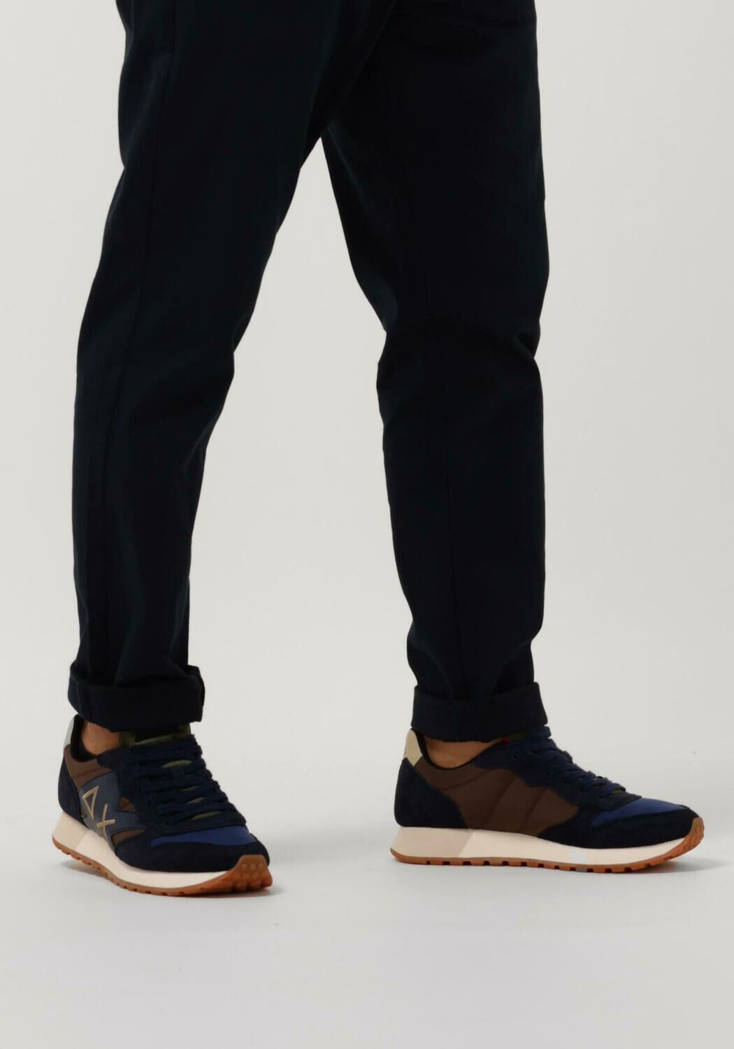 Blauwe SUN68 Lage sneakers JAKI BICOLOR - large