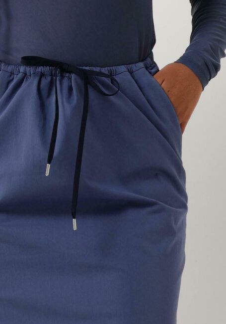 Blauwe VANILIA Midirok TUBE WITH DRAWCORD - large