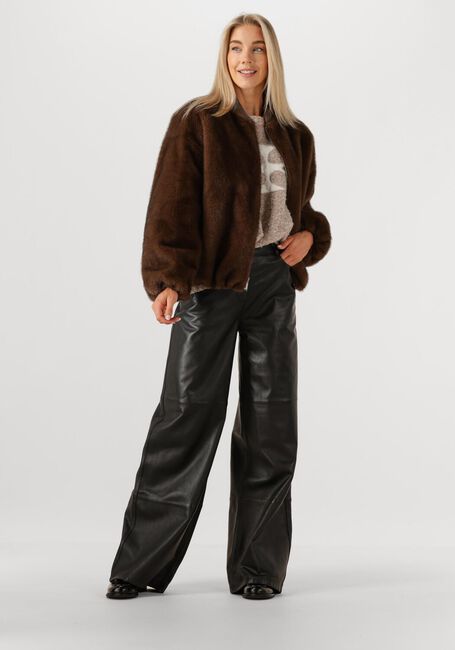 Bruine STUDIO AR Faux fur jas ETTA - large