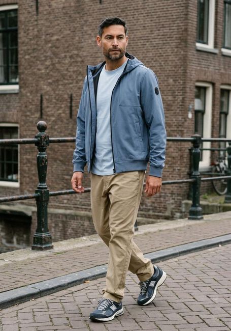 Grijze AIRFORCE Jack SOFTSHELL JACKET CHESTPOCKET - large