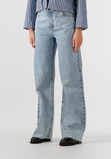 Lichtblauwe HARPER & YVE Wide jeans YVE-PA - large