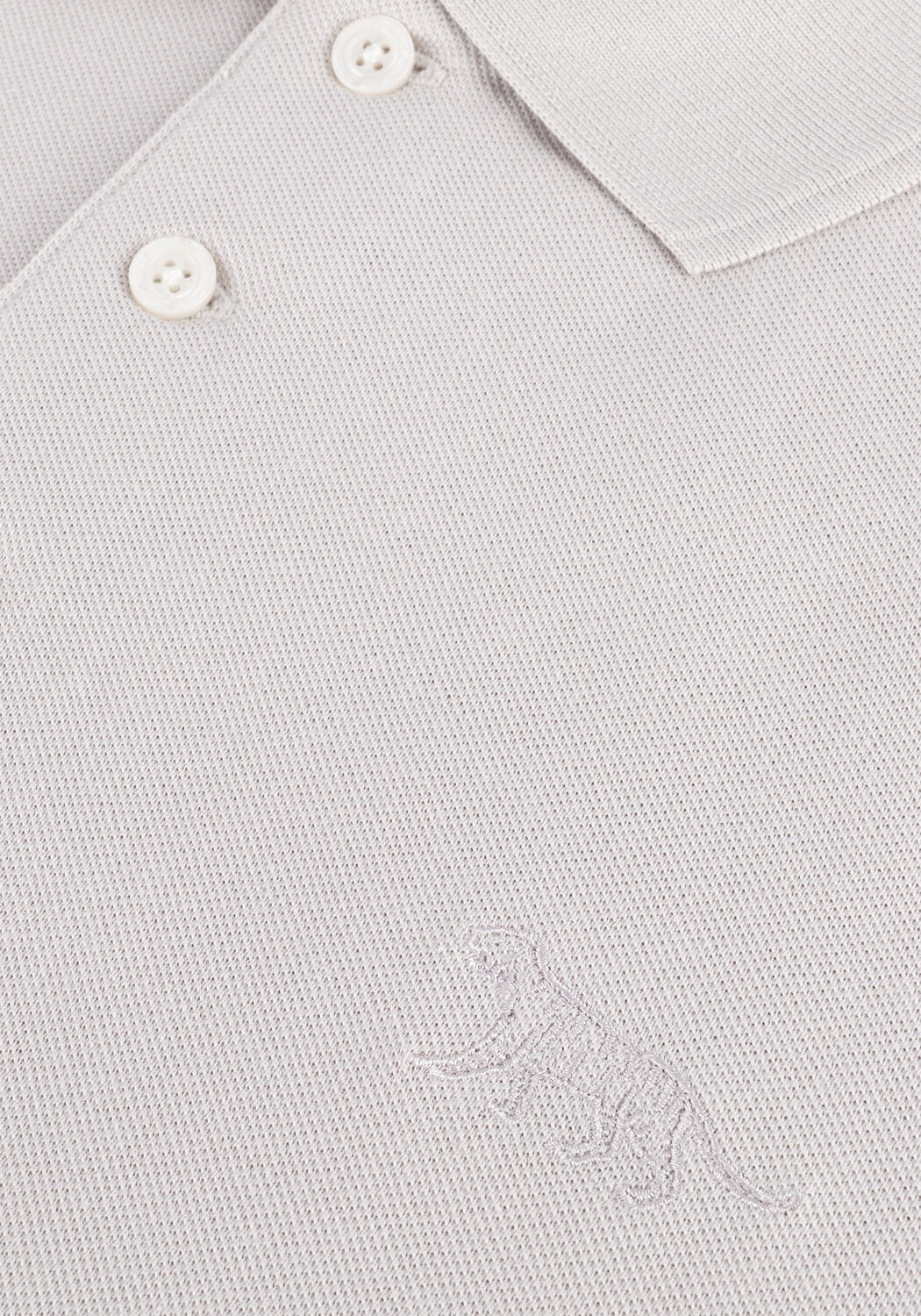 Grijze TIGER OF SWEDEN Polo DARIOS - large