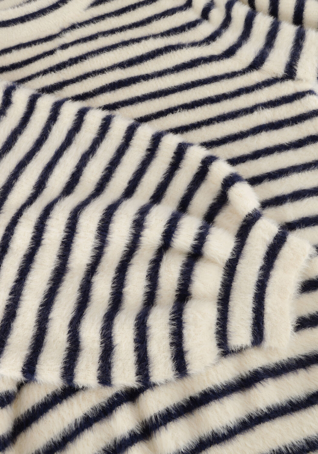 Donkerblauwe CATWALK JUNKIE Trui PUFFY SLEEVE KNIT - large