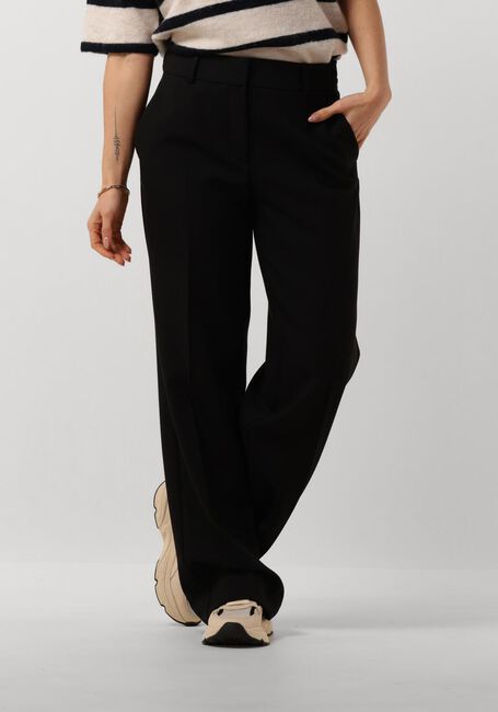 Zwarte SELECTED FEMME Pantalon SLFRITA MW WIDE PANT FD - large