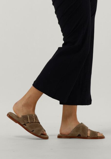 Bruine ANONYMOUS COPENHAGEN Platte sandalen ZARIA - large