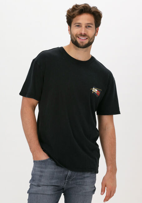 Zwarte TOMMY JEANS T-shirt TJM SS VINTAGE CIRCULAR TEE - large