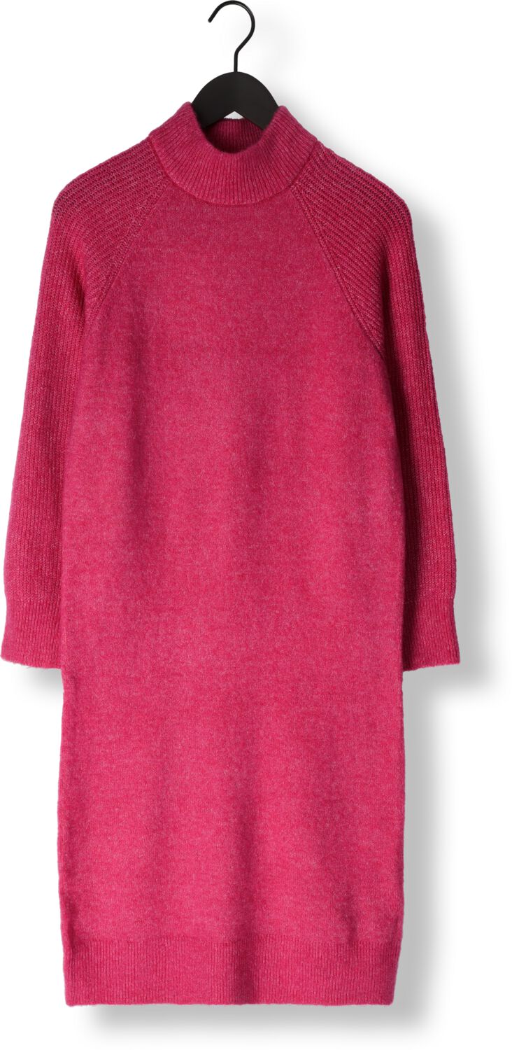 SELECTED FEMME Dames Jurken Slfrena Ls High Neck Knit Dress Roze