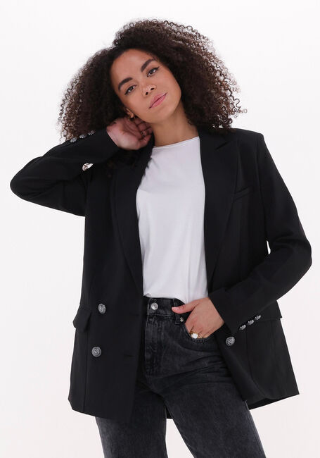 Zwarte COLOURFUL REBEL Blazer RIKKI LION DOUBLE BREASTED BOY - large