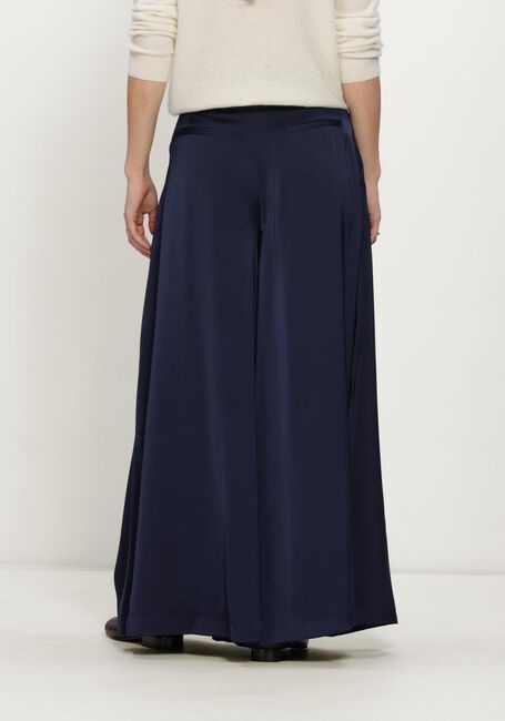 Donkerblauwe CO'COUTURE Wijde broek SAFIRACC SKIRT PANT - large