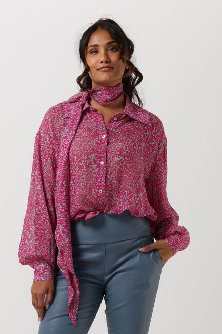 Fuchsia GOOSECRAFT Blouses GC ROSIE BLOUSE PRINT - large