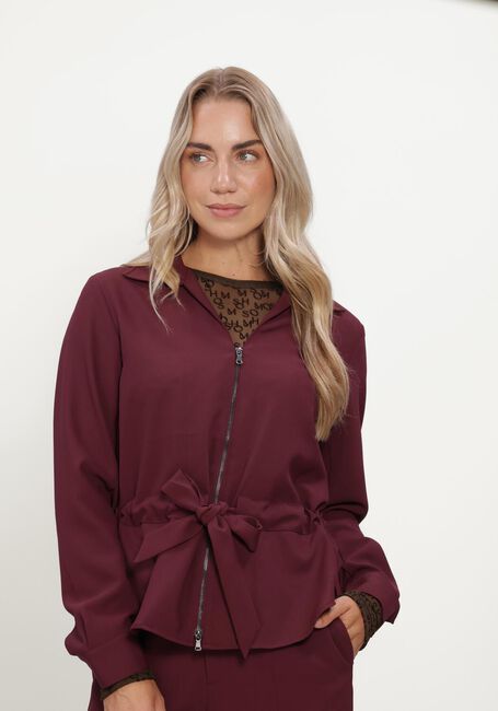 Bruine MOS MOSH Top MMLORETTA MONO MESH BLOUSE - large