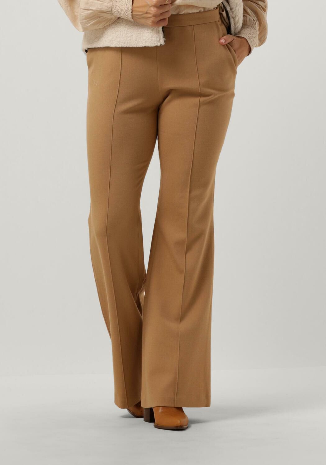 RUBY TUESDAY Dames Broeken Rogene Belt Bottom Pants Bruin