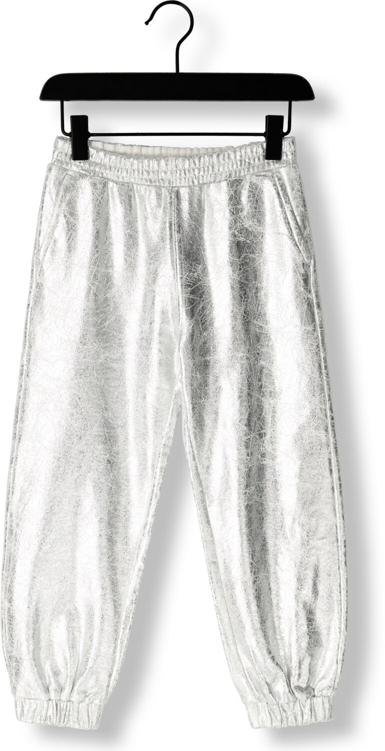 ALIX MINI Meisjes Broeken Woven Metallic Pants Zilver