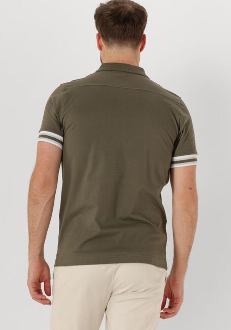 Khaki GENTILUOMO Polo POLO 3 BUTTON SS J2006-219 - large