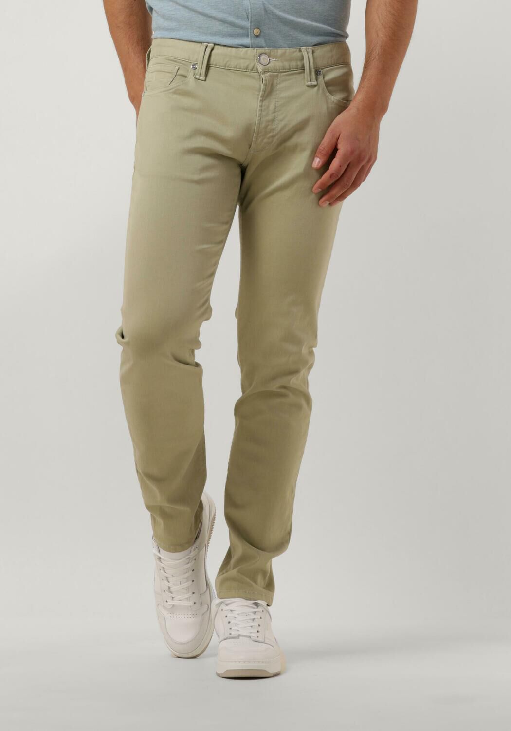 ALBERTO Heren Jeans Slim Groen