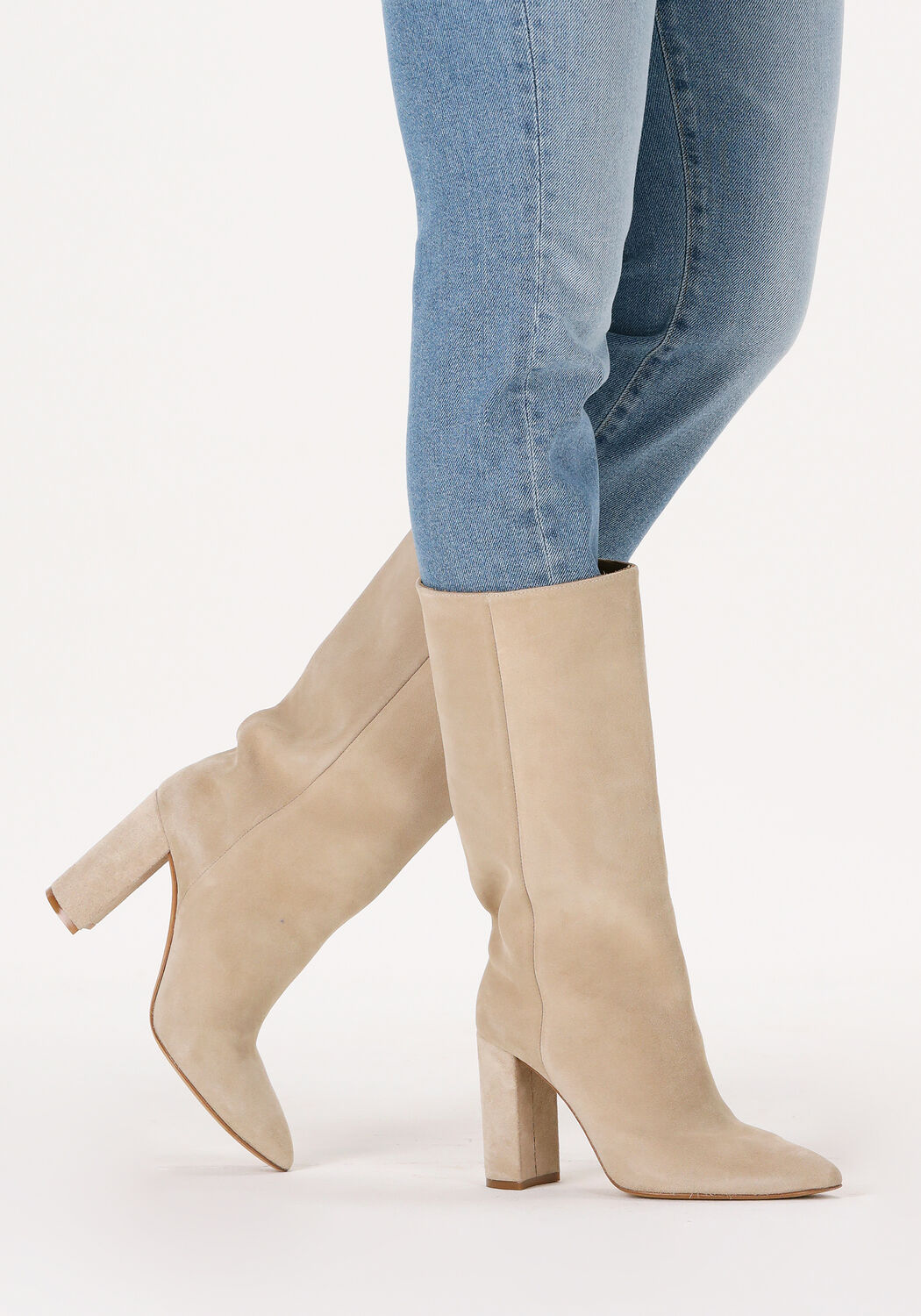 Beige TORAL Hoge laarzen 12719 - large