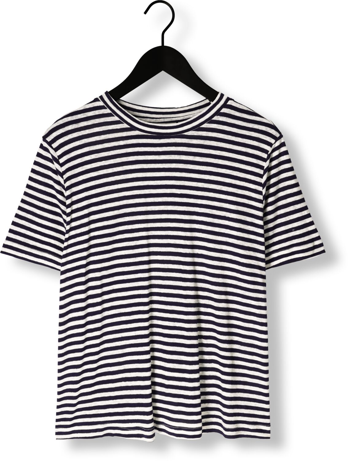 MY ESSENTIAL WARDROBE Dames Tops & T-shirts Lisamw Striped Tee Donkerblauw