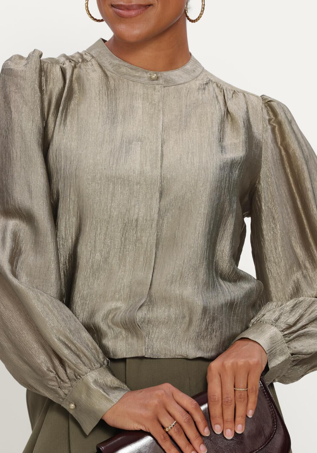 Bronzen FREEBIRD Blouses BOMBER - large