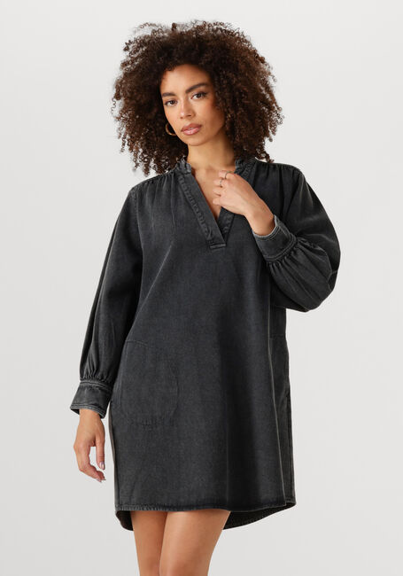 Zwarte BY-BAR Maxi jurk JINA TWILL DRESS - large