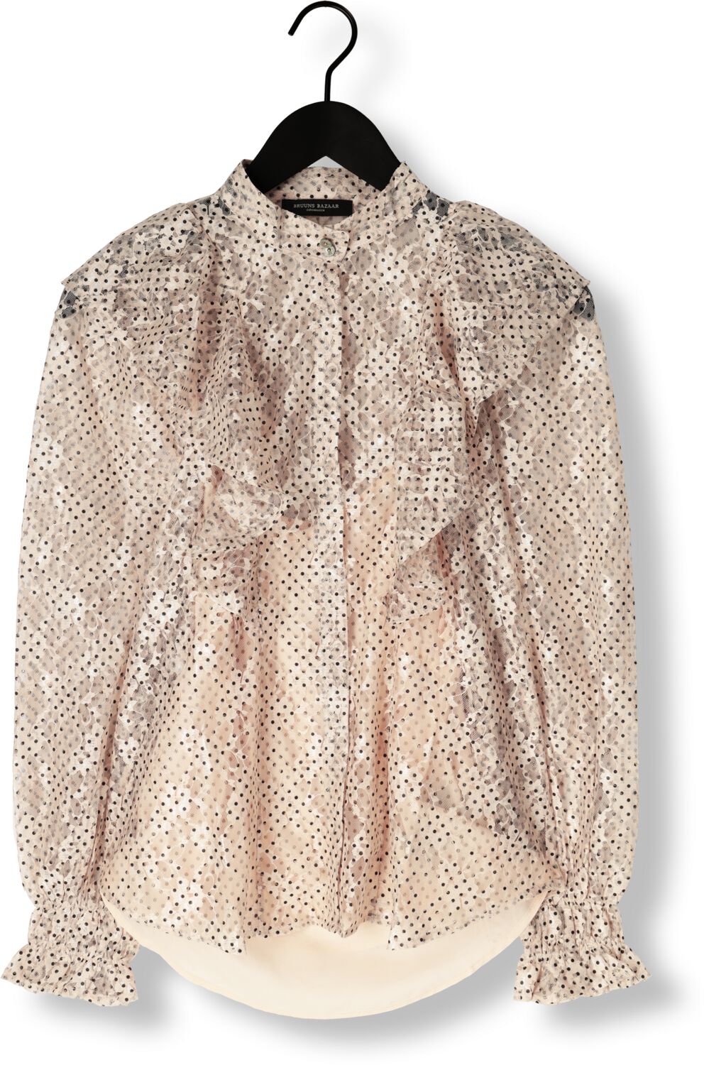 BRUUNS BAZAAR Dames Blouses Bbyonas Shirt Gebroken Wit