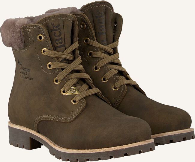 Groene PANAMA JACK Veterboots PANAMA 03 IGLOO B33 Groene PANAMA JACK Veterboots PANAMA 03 IGLOO B33 - large