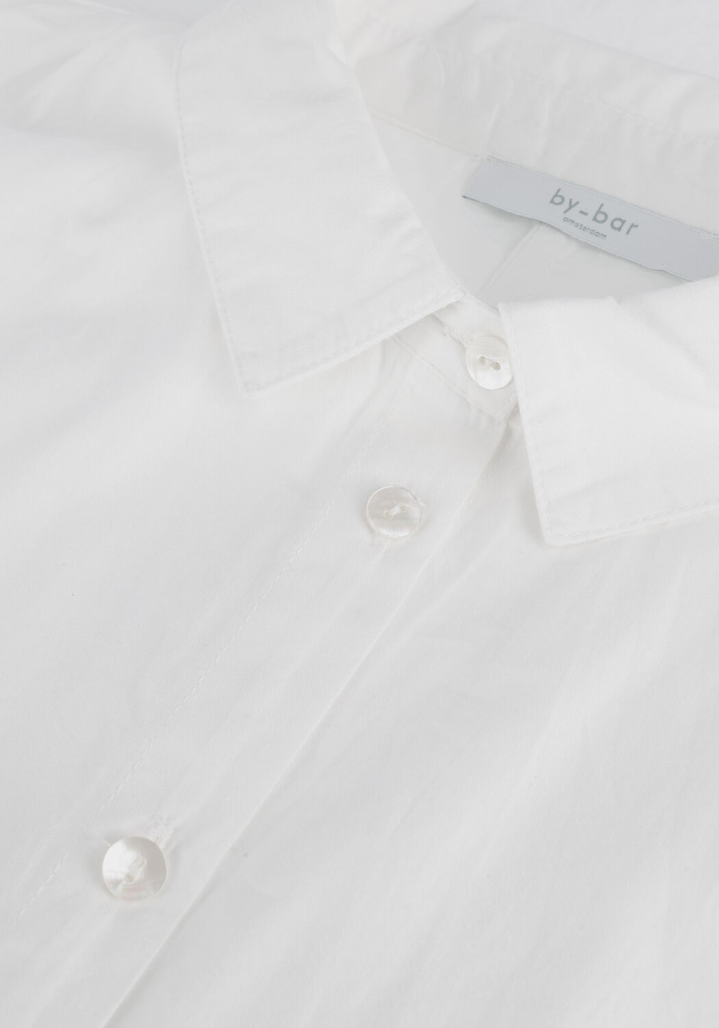 Witte BY-BAR Blouses NOREL POPLIN BLOUSE - large