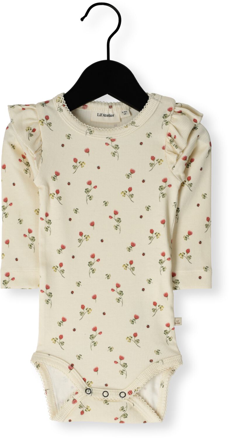 LIL' ATELIER Baby Boxpakken Nbflavo Eve Ls Slim Body Lil Ecru