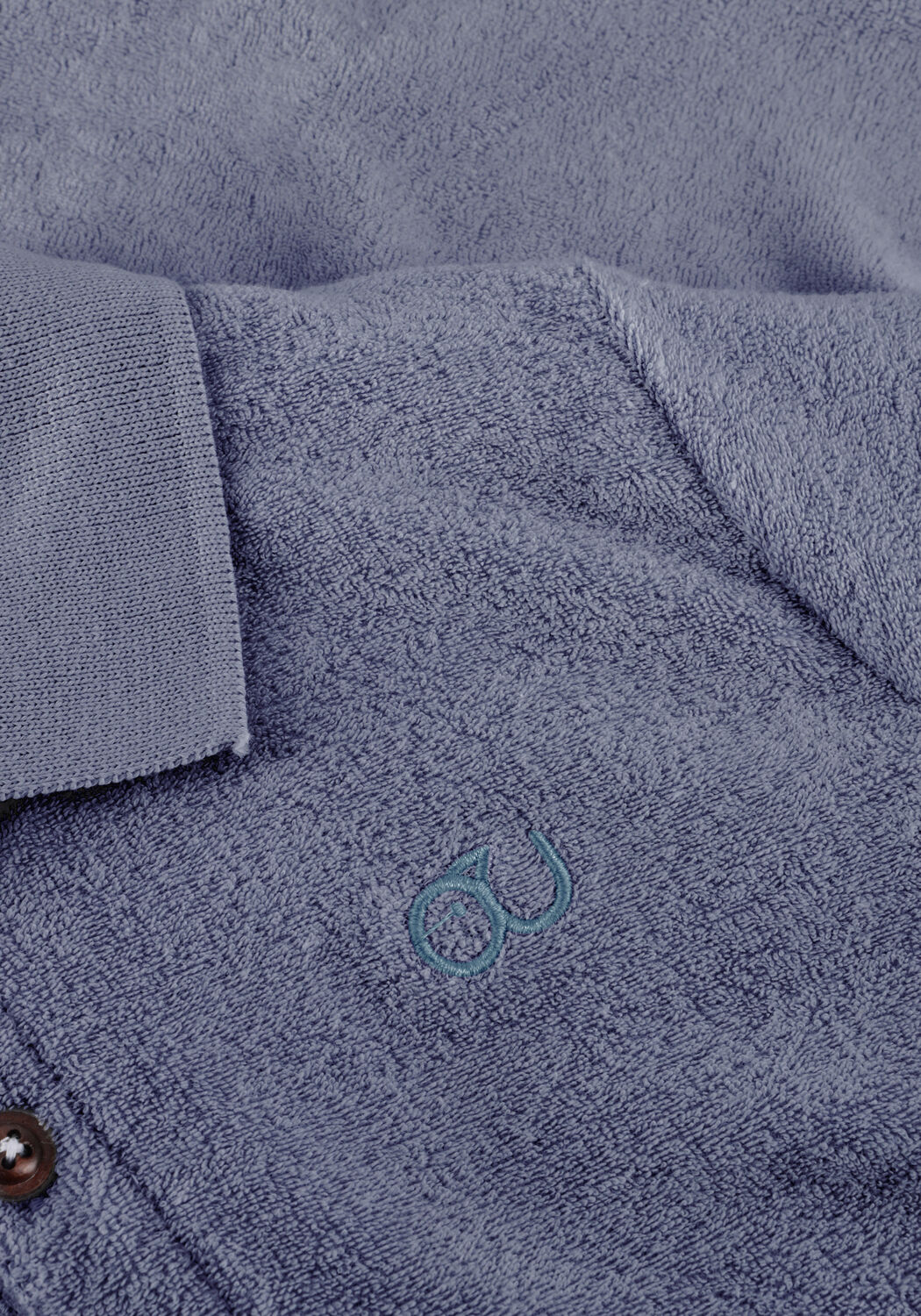 Blauwe MR. LOUTRE Polo NILS - large