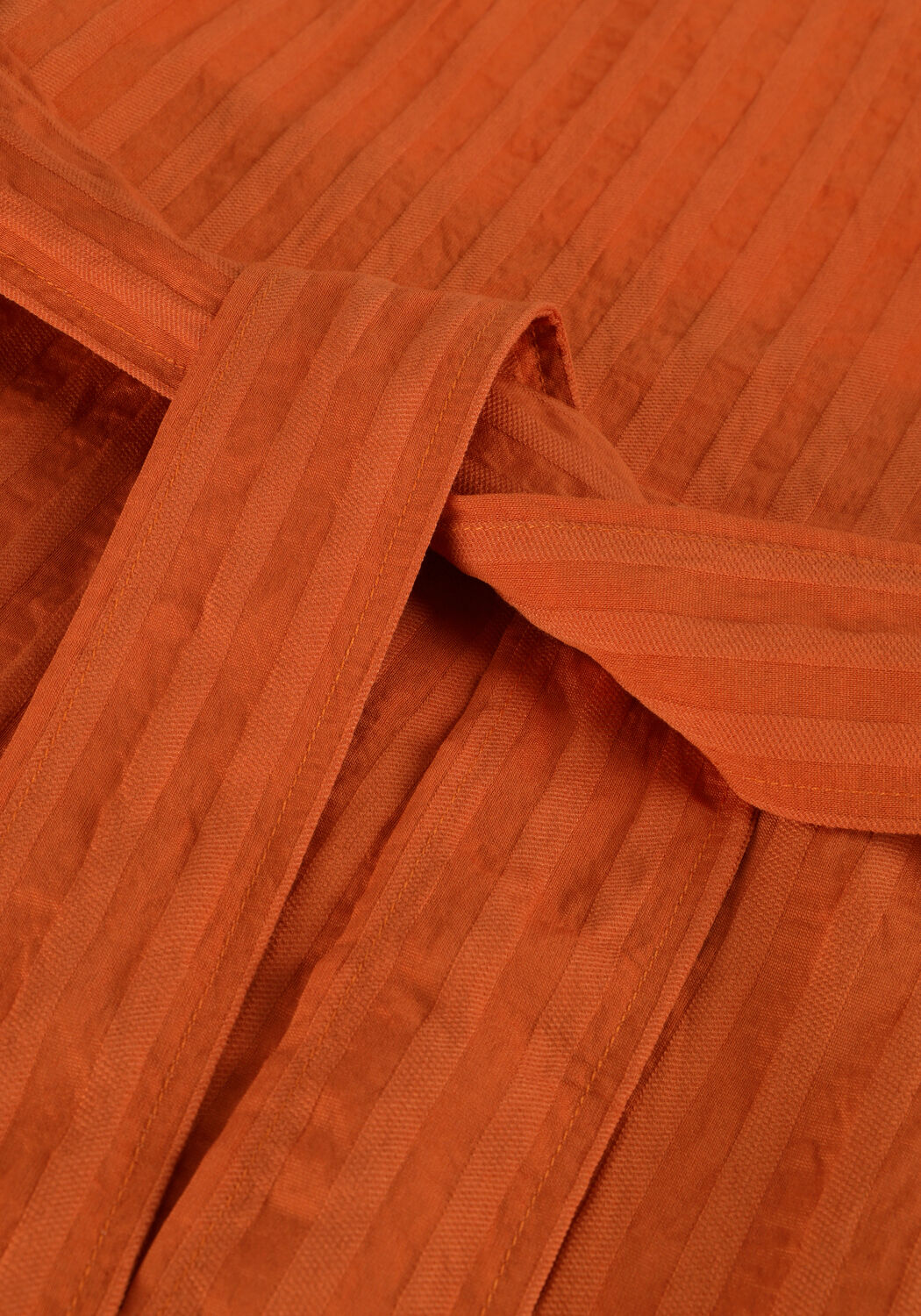 Oranje ANOTHER LABEL Mini jurk DUA DRESS L/S - large