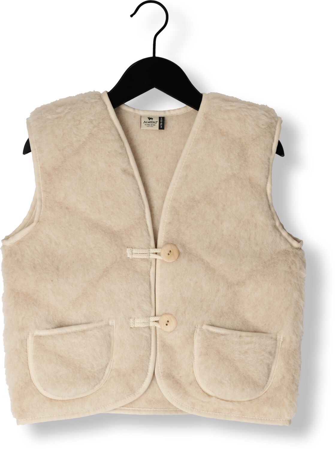 ALWERO Meisjes Blazers Bodywarmer Exclusive Alphen Junior Onoin Beige