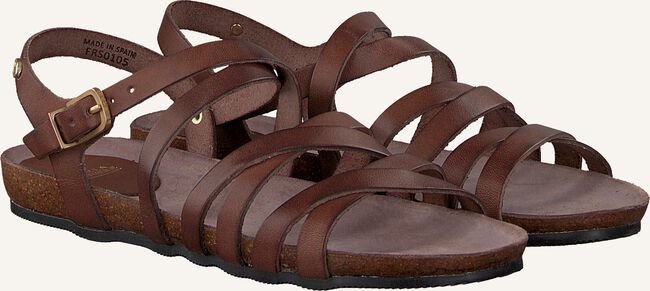 Bruine FRED DE LA BRETONIERE Platte sandalen 170010063 Bruine FRED DE LA BRETONIERE Platte sandalen 170010063 - large