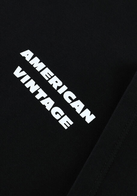Zwarte AMERICAN VINTAGE T-shirt FIZVALLEY - large