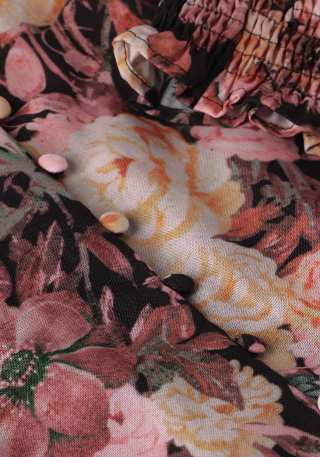 Multi NEO NOIR Mini jurk ABERTO BIG FLOWER DRESS - large