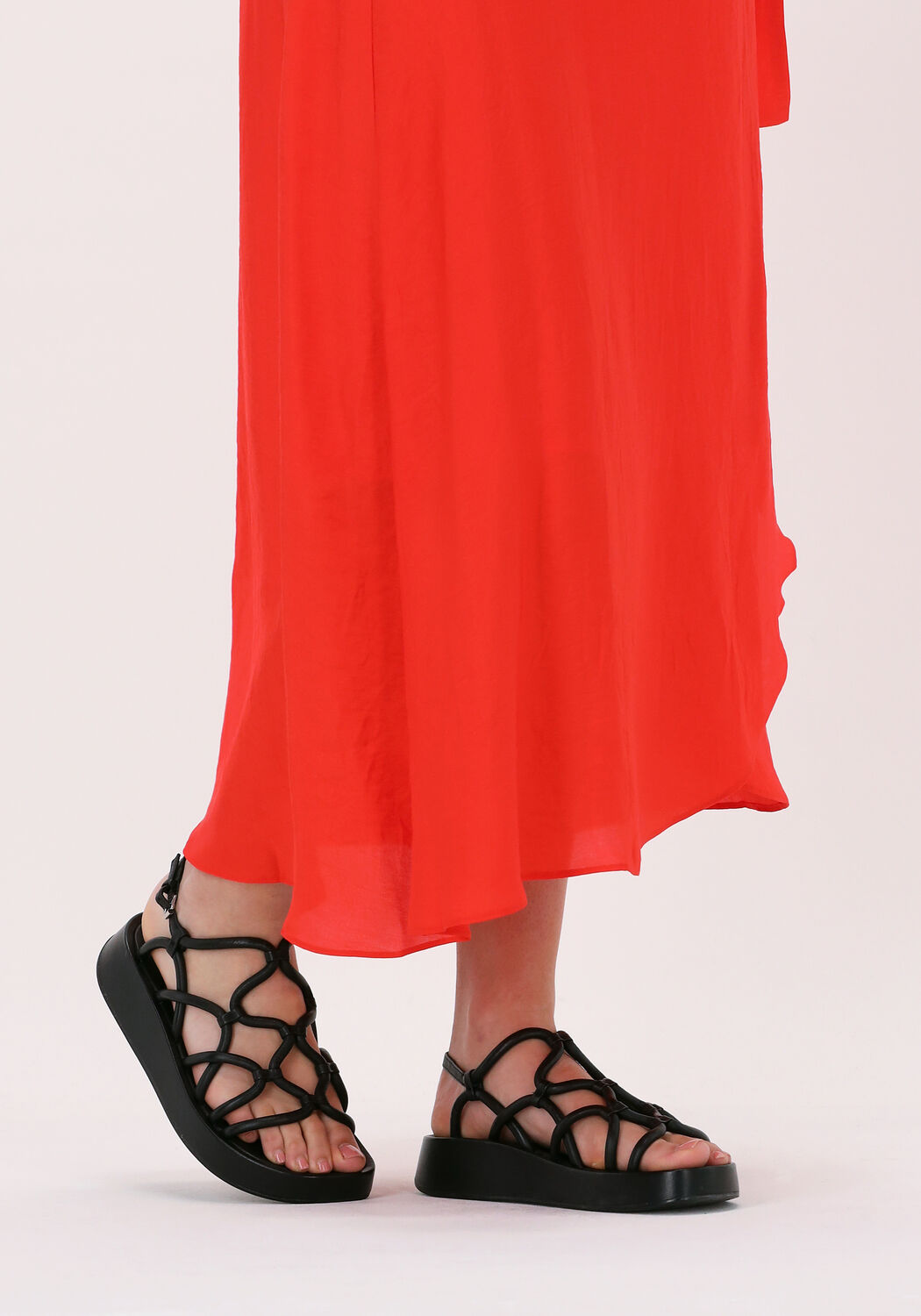 Zwarte ASH Platte sandalen VENUS - large