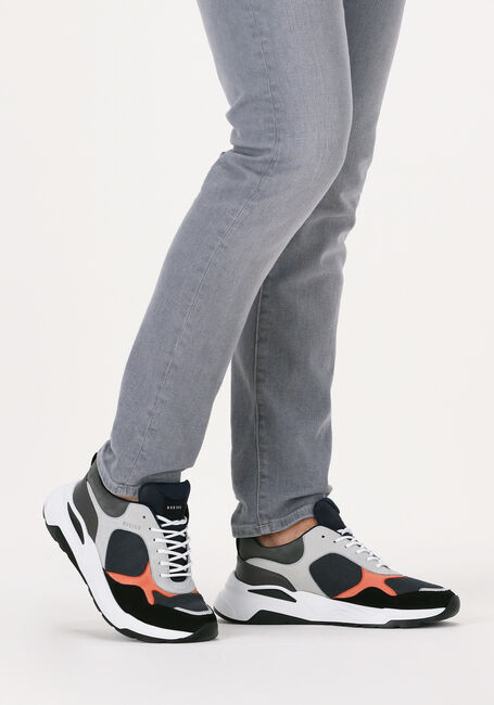 Grijze NUBIKK Lage sneakers DUSK MARINE - large