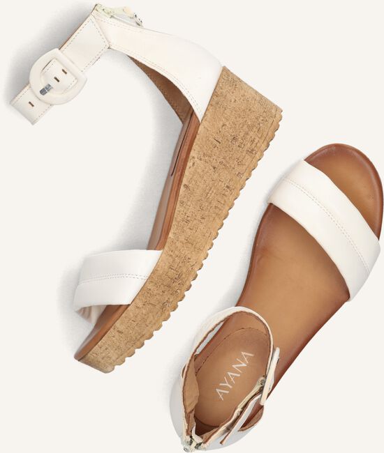 Witte AYANA Sandalen met hak 722025 Witte AYANA Sandalen met hak 722025 - large