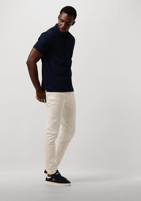 Donkerblauwe LACOSTE Polo REGULAR FIT COTTON BLEND POLO SHIRT - large