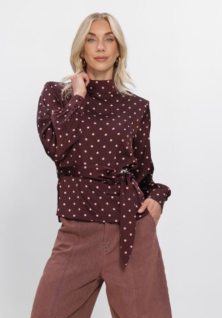 Bordeaux STUDIO AMAYA Blouses SELYA BLOUSE - large