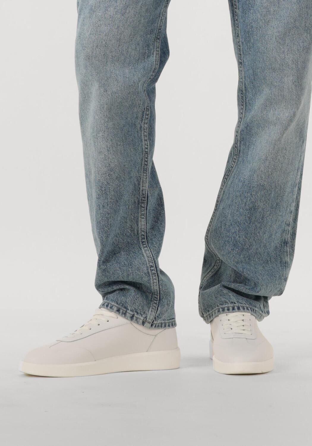 Witte NUBIKK Lage sneakers JORO LIBER - large