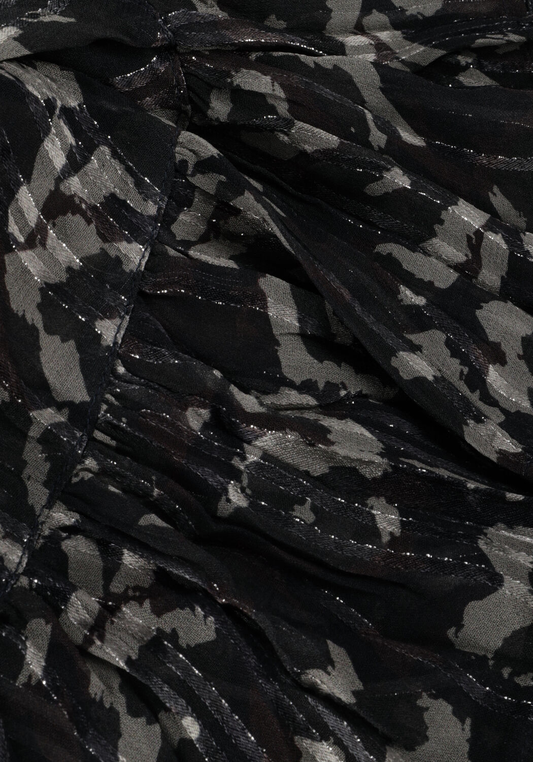 Groene NOTRE-V Mini jurk NV-ELARA - large