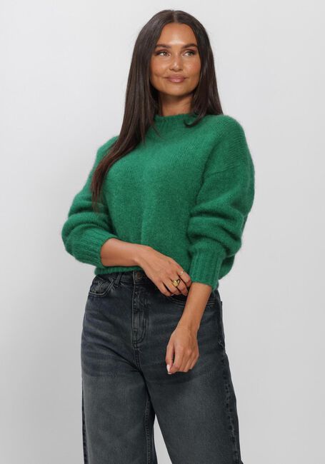 Groene BY-BAR Trui SONNY PULLOVER - large