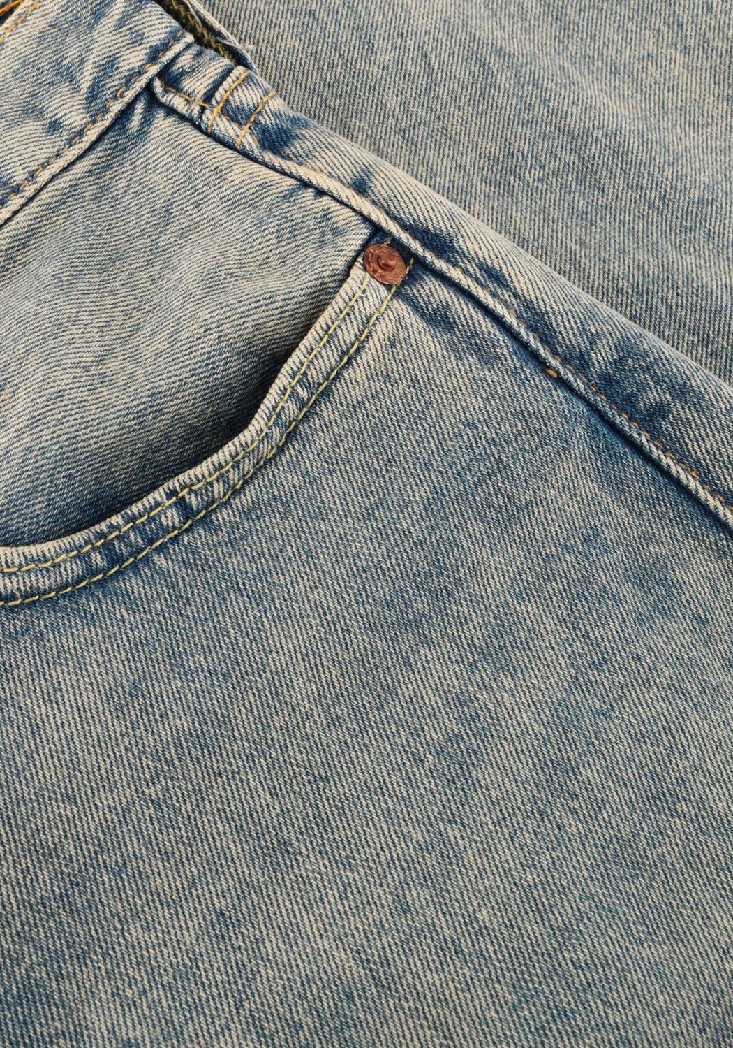 Lichtblauwe LEVI'S Straight leg jeans 501 LEVIS ORIGINAL FIT - large