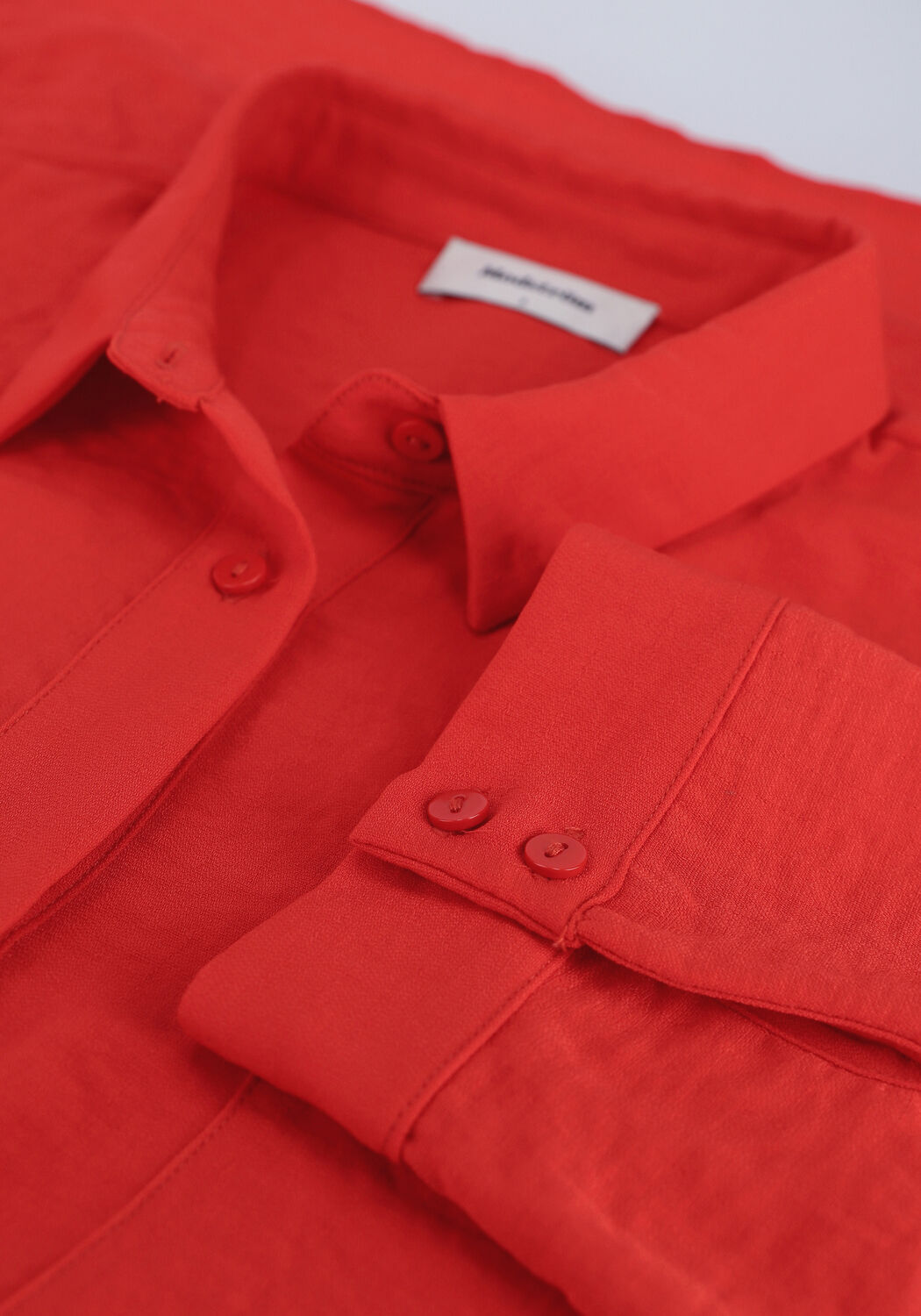 Rode MODSTR&Ouml;M Blouses ALEXIS SHIRT - large