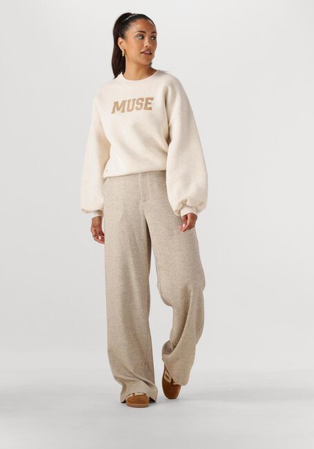 Beige NUKUS Sweater MUSE PULLOVER - large