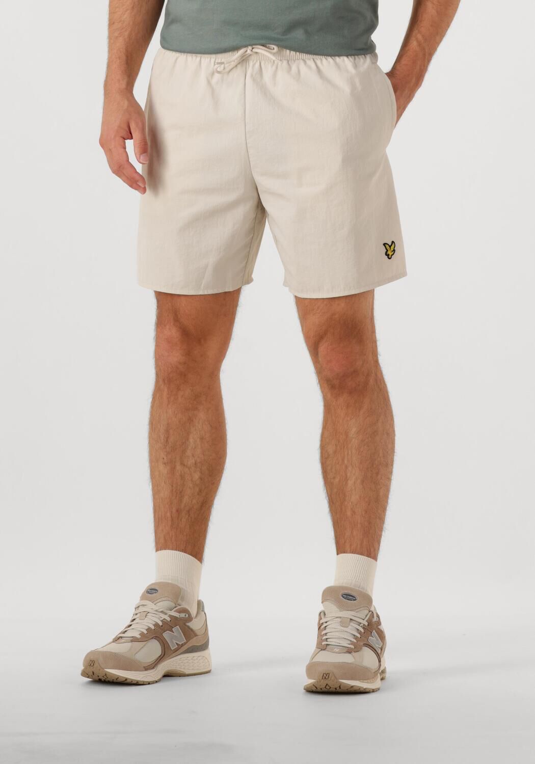 Lyle & Scott Zwemkleding Plain Zwembroek Beige Heren