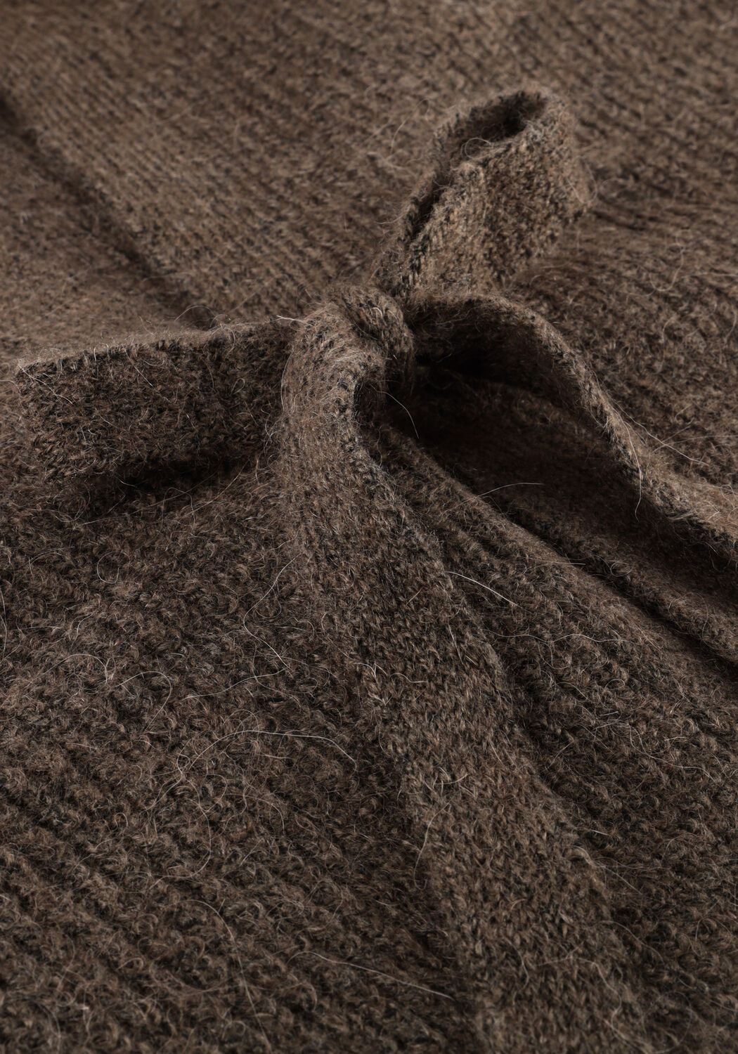 Bruine OBJECT Vest OBJPARVI KNIT CARDIGAN - large